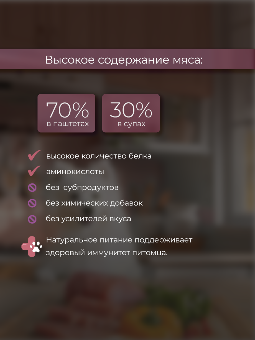 НАБОР Консервы DELISH Super Premium для собак с индейкой, овощами и клюквой (паштет) - 10 шт х 80 гр