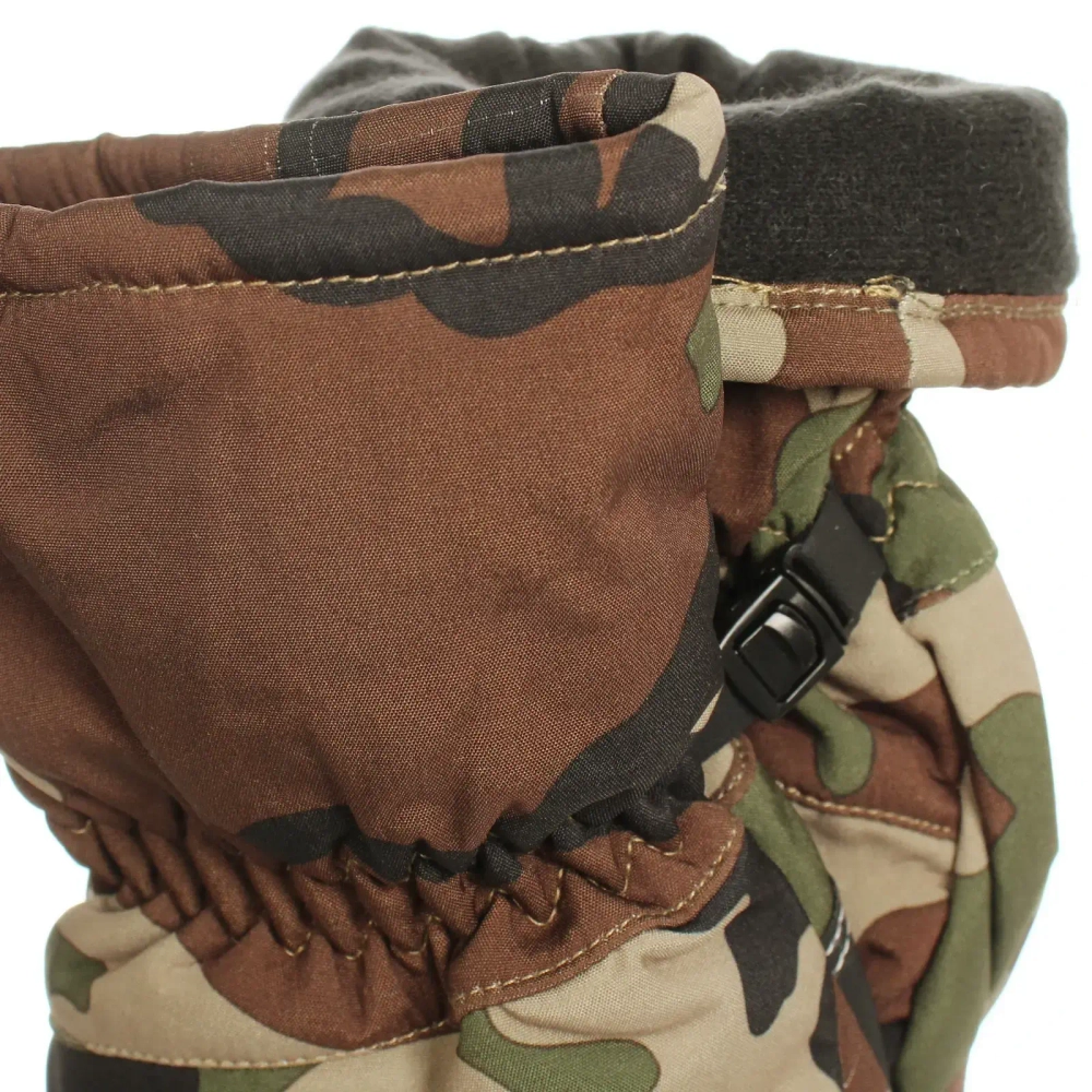 Перчатки туристические утепленные цвет вудланд L