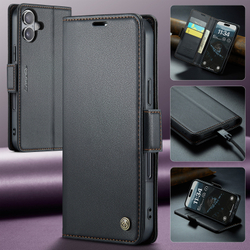 Чехол-книжка CaseMe Smooth iPhone 16
