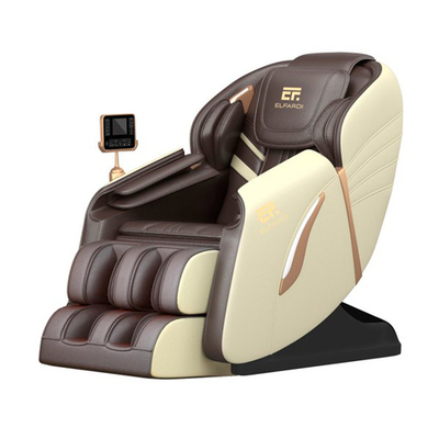 Массажное кресло Elfardi S9 бежево-коричневое