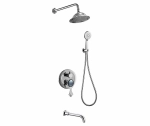 Душевая система Bronze de Luxe Yasmina NT800/B03
