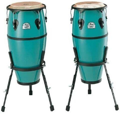 Primero Fiber Set 10"&11" Комплект Конго 2Шт. Без Стойки, Цвет Deco Blue Pearl Pfc-202/610