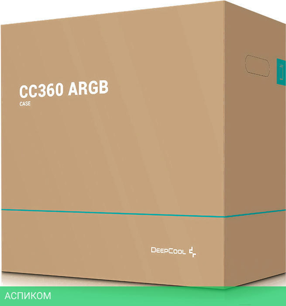 Корпус DeepCool CC360 ARGB с PF650 (R-CC360BK-PF650-R-1)