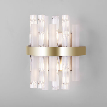 Настенный светильник 368/2 латунь