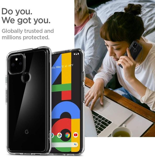 Чехол Spigen Ultra Hybrid для Google Pixel 4a 5G (2020) - Crystal Clear