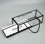 Коробочка для рулета и сладостей c ручками Счастье, 27×11×9.5 см