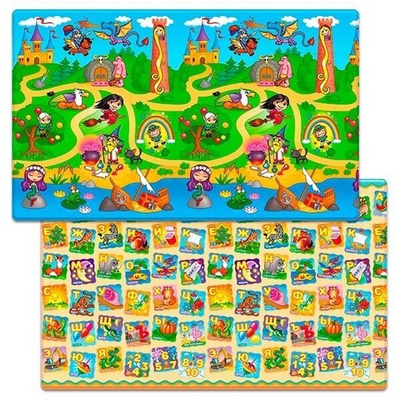 Коврик игровой детский двусторонний Funkids Medium-15  (2000х1400х15)  001