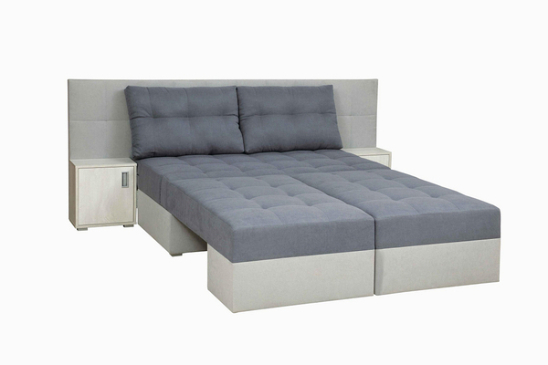 ДИВАН-КРОВАТЬ ДАЛЛАС С 2 ТУМБАМИ И КОРОБОМ