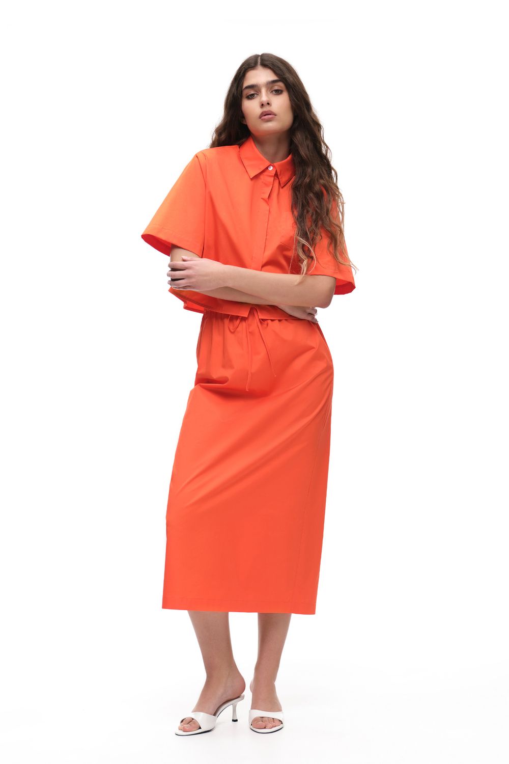 Юбка (Comfort Core), оранжевая