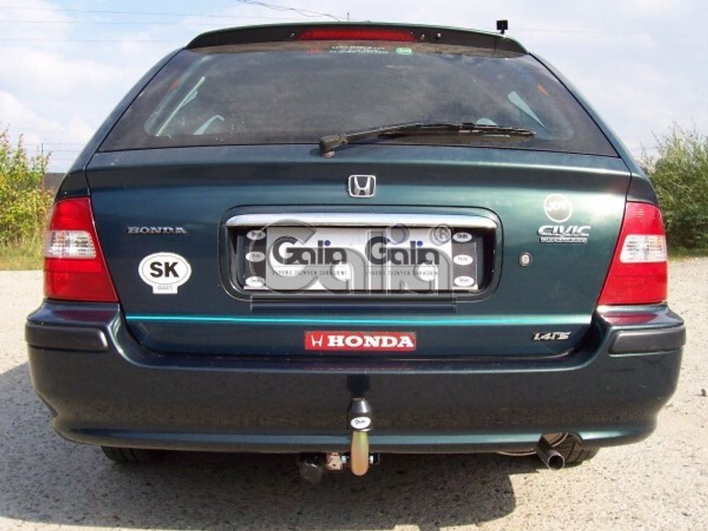 Фаркоп оцинкованный Galia H015A для Honda Civic универсал 1996-2000(паспорт и сертификат в комплекте)(без электрики)