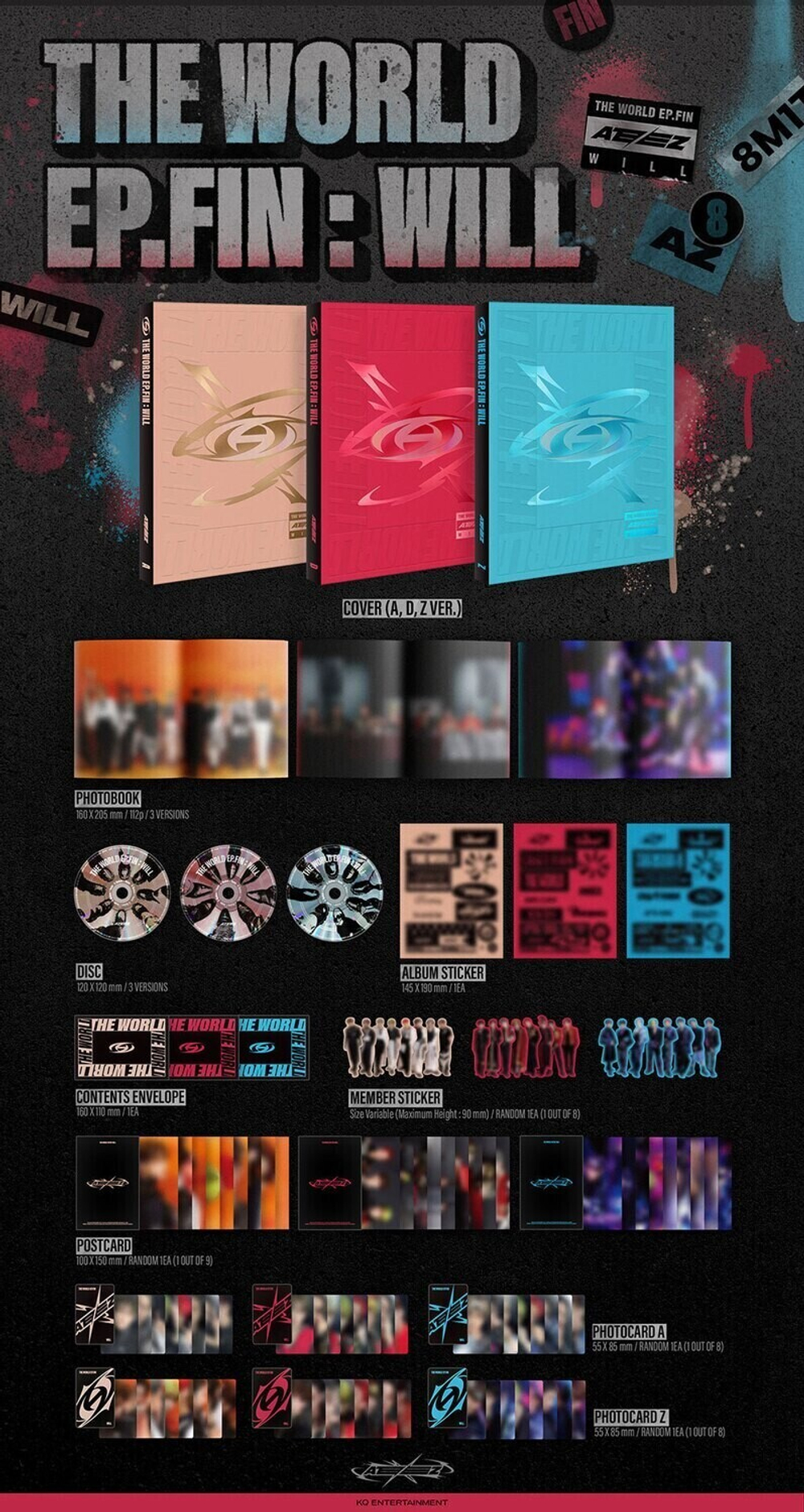 Альбом ATEEZ - THE WORLD EP.FIN : WILL