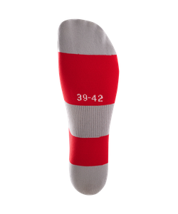 Гетры футбольные CAMP BASIC SOCKS, красный/серый/белый