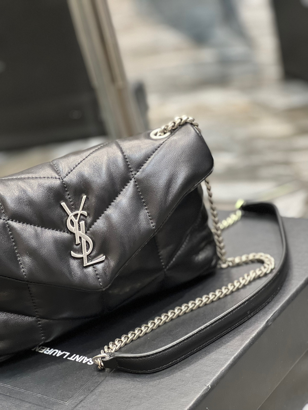 Saint Laurent Loulou Puffer Bag 23 cm