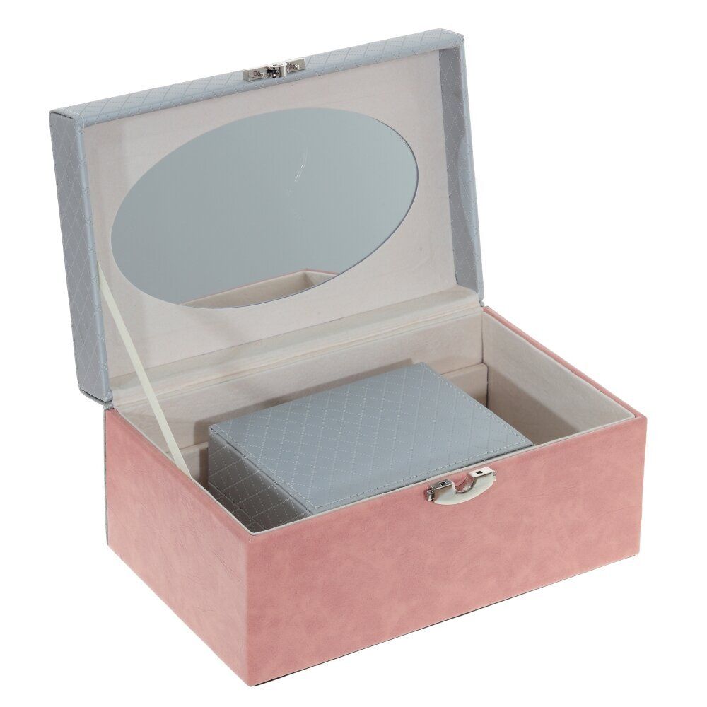 GAEM Шкатулка для украшений с дорожным футляром, L24 W15 H11,5 см