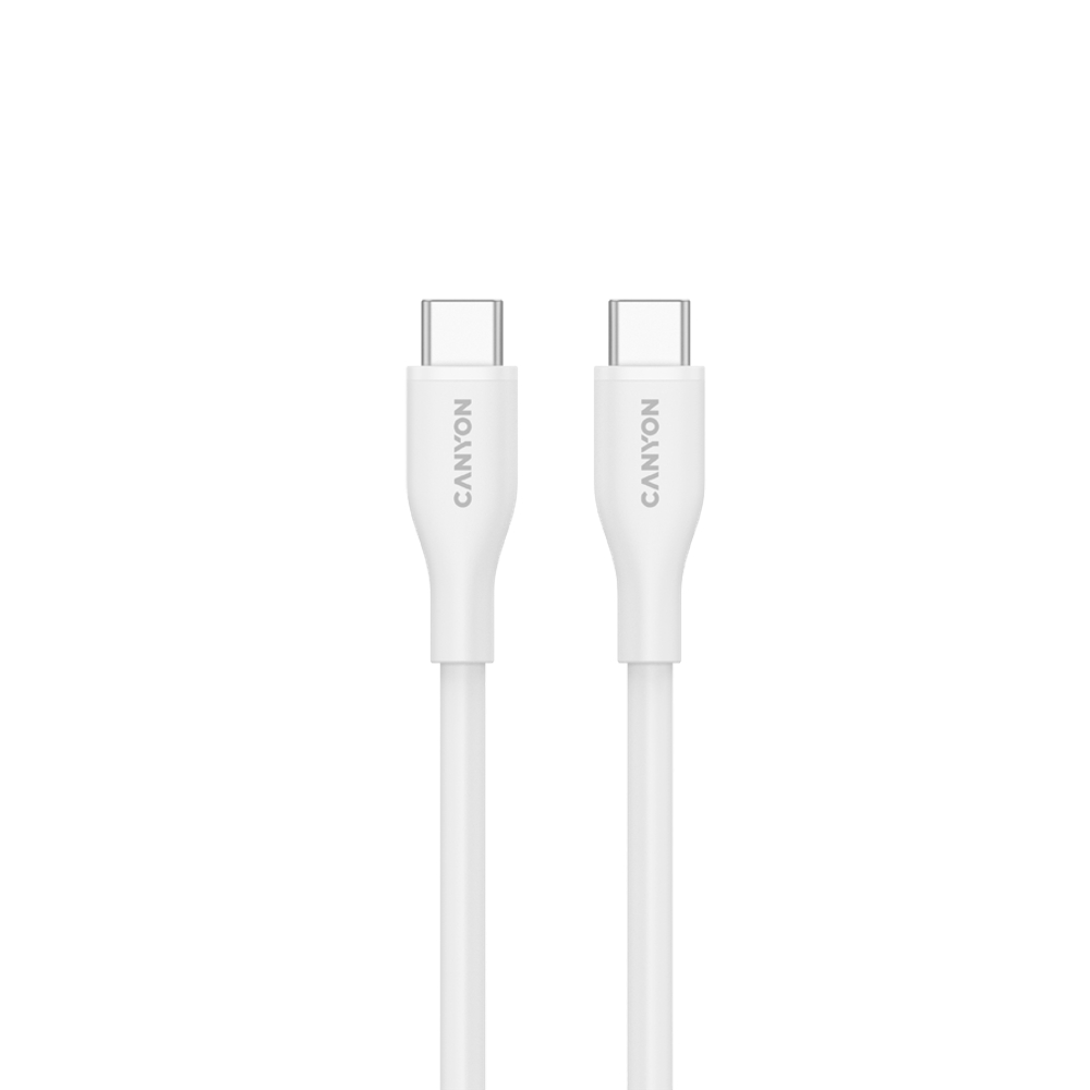 CANYON cable CC60SC10 C-C 60W 1m Silicon White