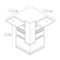 Коннектор L-образный Arte Lamp Linea-Accessories A480633