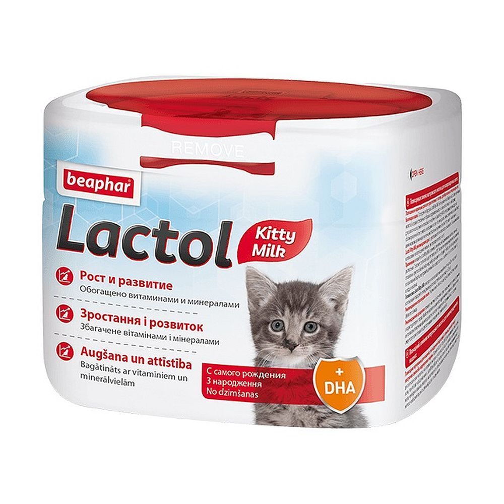 Молочная смесь для котят Beaphar Lactol kitty, банка 250г