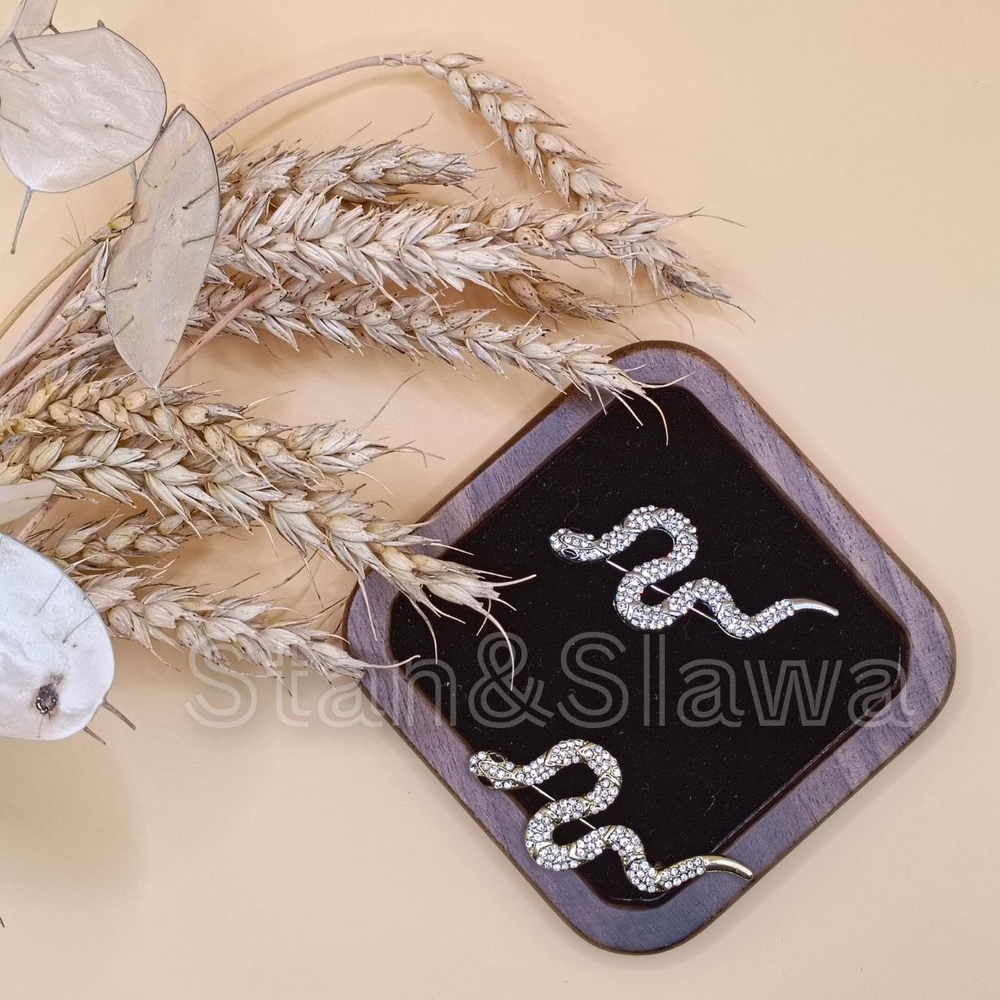 Брошь"Змея"