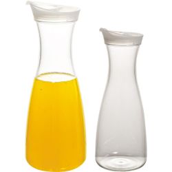 Графин 1 л Караф Smooth поликарбонат с крышкой d 7,5/10 см h27 см P.L. [1]