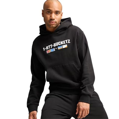 Баскетбольная толстовка Puma Call Us Now Sweatshirt Black