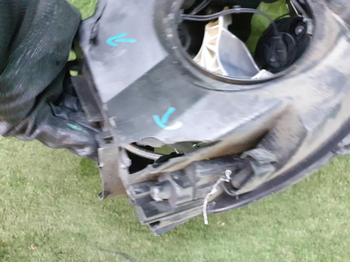 Битая Фара левая MINI Hatch R56 (2010-2013) ксенон