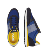 Кроссовки Kai_Runn_mxpr_N BOSS BLACK - голубой(50498921)