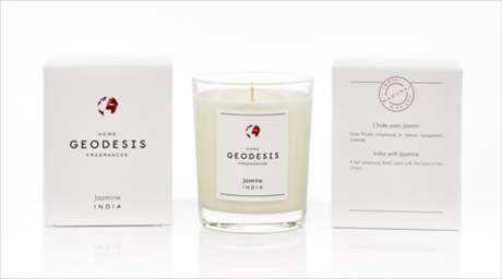 Свеча ароматическая 180г Geodesis Jasmin