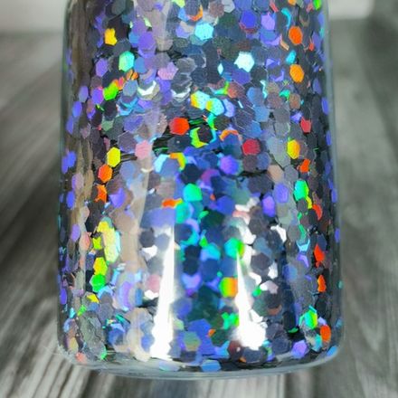 Блестки Глиттеры 2,5 мм. - Галактический голографик универсальные для творчества, рукоделия, для смолы, дизайна ногтей, декор...