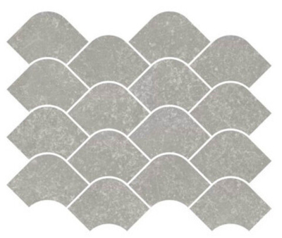 Мозаика Касабланка наборный серый матовый обрезной (KMD2HID002BR)
