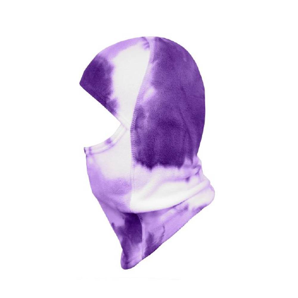 Подшлемник UNCLE YETI SHIBORI флис white-lilac