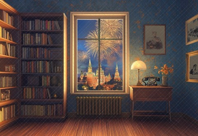 Салют №3 - фон неопреновый