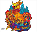 Пазл деревянный фигурный "Лиса" 79дет. МС-5577-16 (Basir)