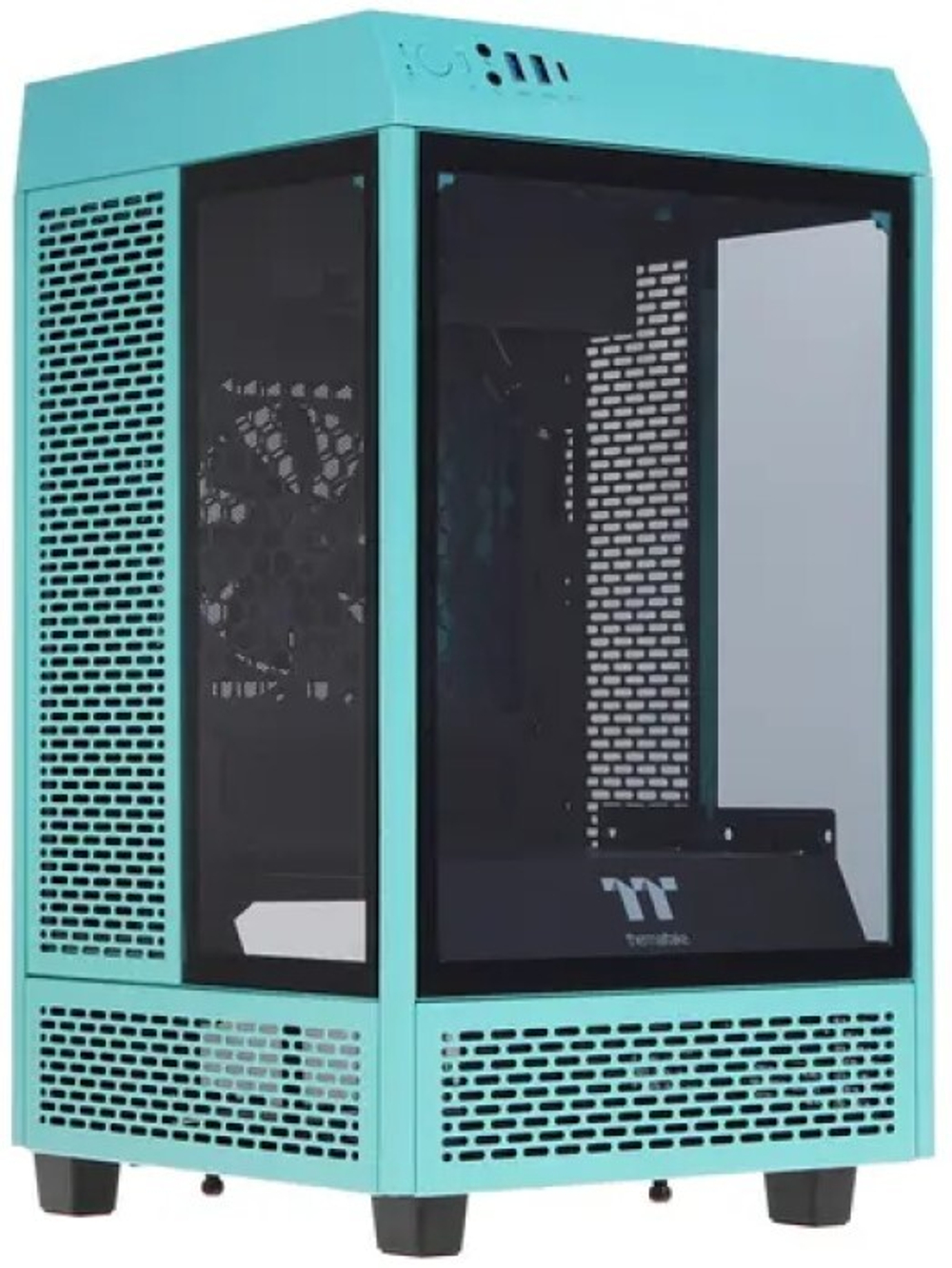 Корпус mini-ITX Thermaltake The Tower 100 Turquoise