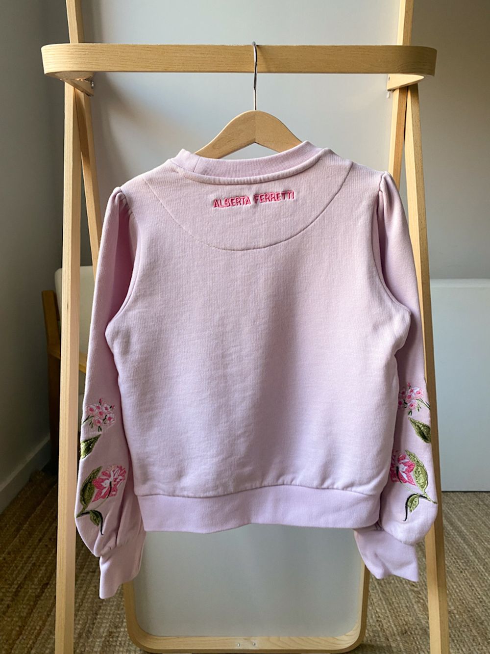 Хлопковый свитшот Alberta Ferretti, 128