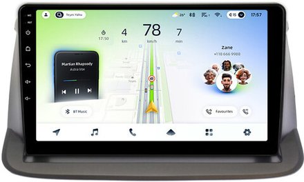 Магнитола для Honda Stepwgn 3 2005-2009 - Teyes CC4L монитор 9" IPS на Android 14, Snapdragon 662, CarPlay, 4G SIM-слот