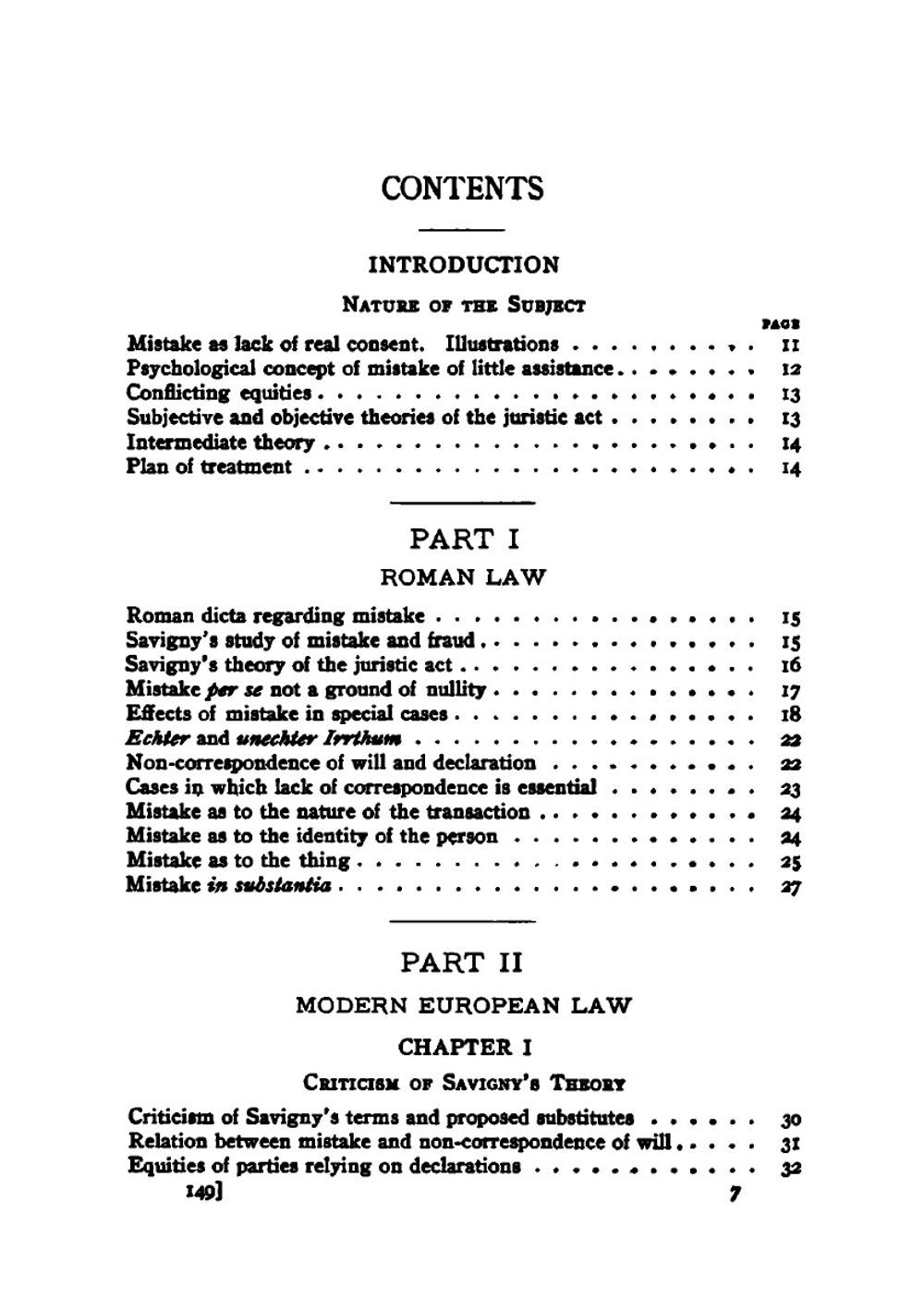 Mistake in contract: a study in comparative jurisprudence | Edwin Corwin McKeag
