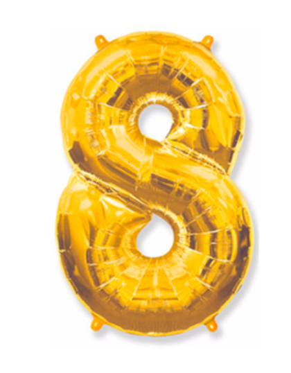 Цифра "8" Золото