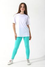 Брюки для девочки Легинсы №2 Виотекс МЕНТОЛОВЫЙ
