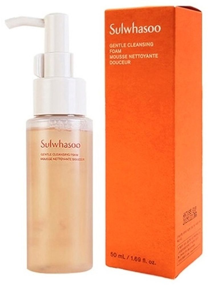 Sulwhasoo Gentle Cleansing Foam Мягкая пенка 50 мл