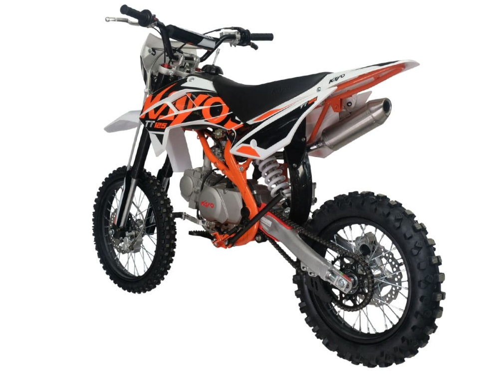 Питбайк KAYO BASIC TT125 17/14 KRZ (механ. сцепл., кикстартер, 2024 г.)