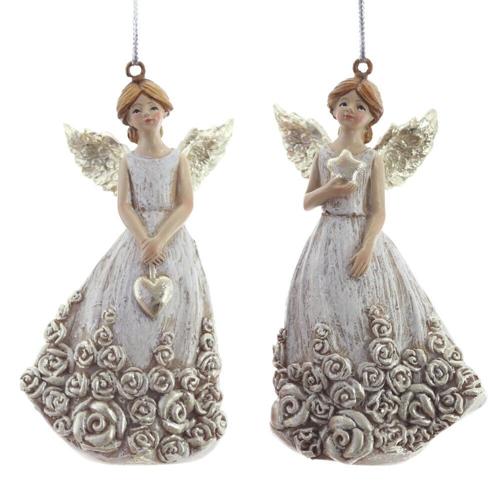 GAEM Фигурка декоративная подвесная "Ангел", L5 W3,5 H9,5 см, 2в.