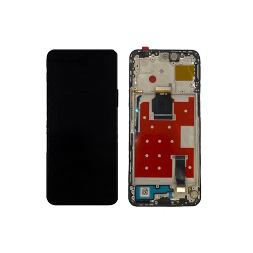 Дисплей для Huawei Honor X8a/Honor 90 Lite (CRT-LX1/CRT-NX1) с тачскрином и рамкой Черный - OR