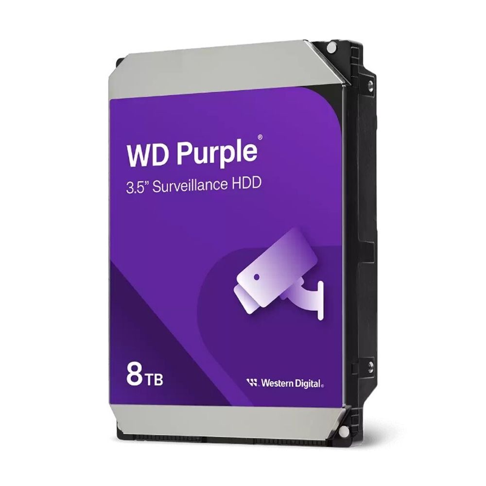 Жесткий диск Western Digital Purple HDD 3.5&quot; SATA 8Tb, IntelliPower, 256MB buffer (DV&amp;NVR), CMR, WD85PURZ