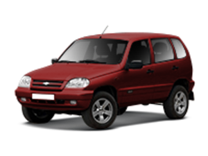 Chevrolet Niva без рейлингов