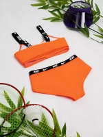 купальник раздельный с топом спортивный