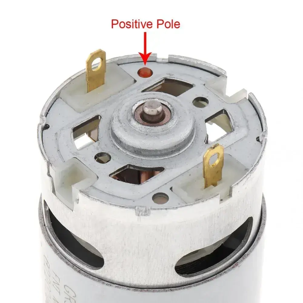 RS550 11 зубьев (8,8 х 4,8 мм) 18V 23000 об/мин высокоскоростной двигатель постоянного тока для аккумуляторной/зарядной дрели/шуруповерта