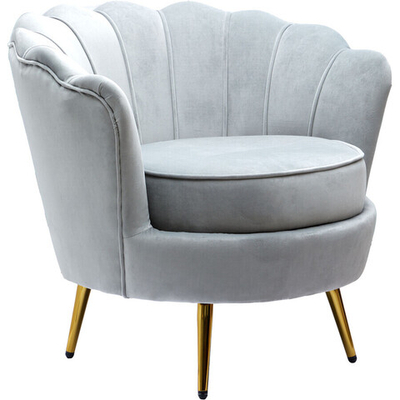 Кресло "Флоренция" Металл/дерево/полиуретан/велюр