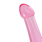 Розовый нереалистичный фаллоимитатор 22см ToyFa Jelly Dildo XL 882028-3