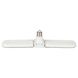 Фитолампа для растений светодиодная ЭРА GREEN LINE ФИТО-20W-PFR-E27-GR 2-х лепестковая полного спектра 20 Вт Е27