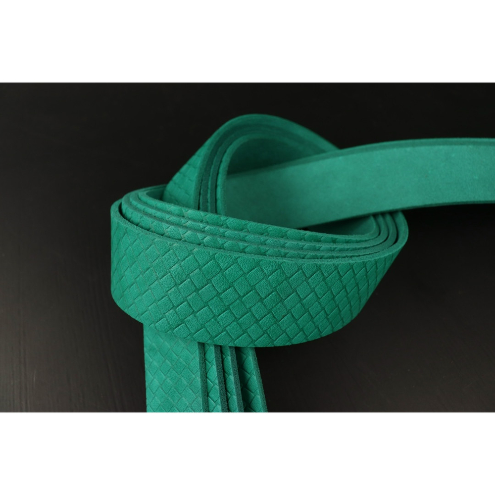 Ременная заготовка Малахит + Симметрия⠀ ⠀